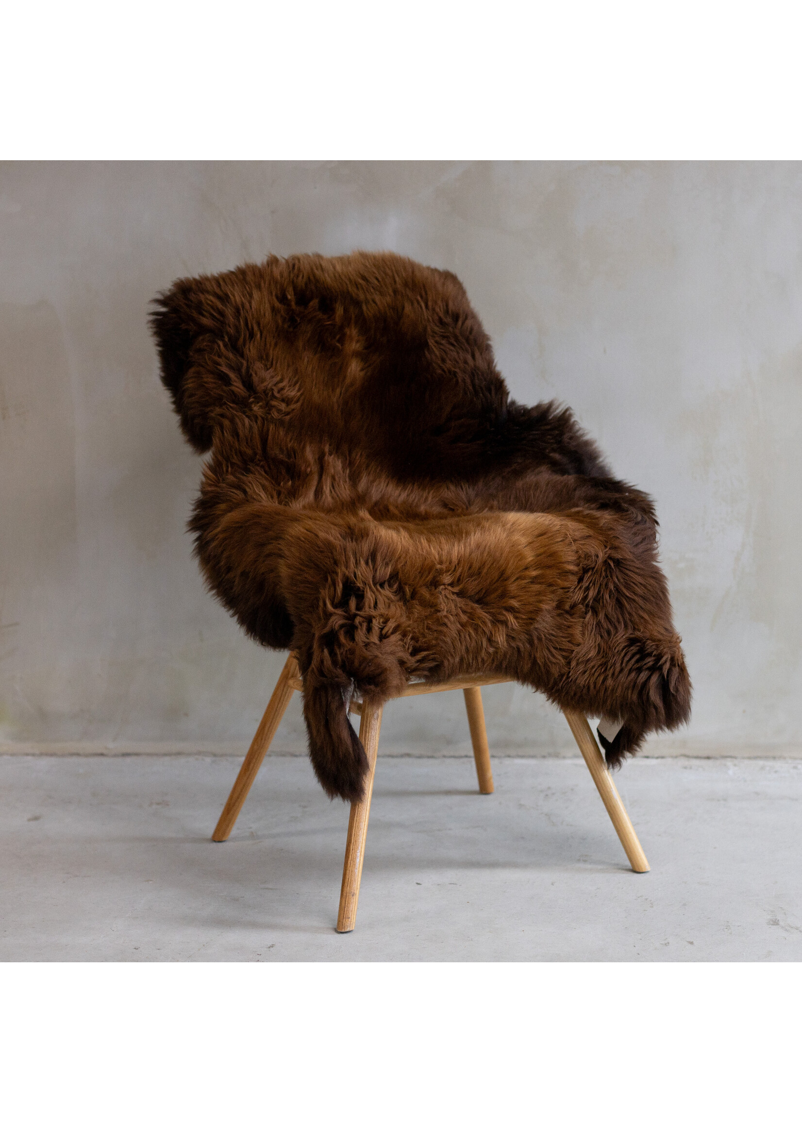 Van Buren Sheepskin - Flamed brown