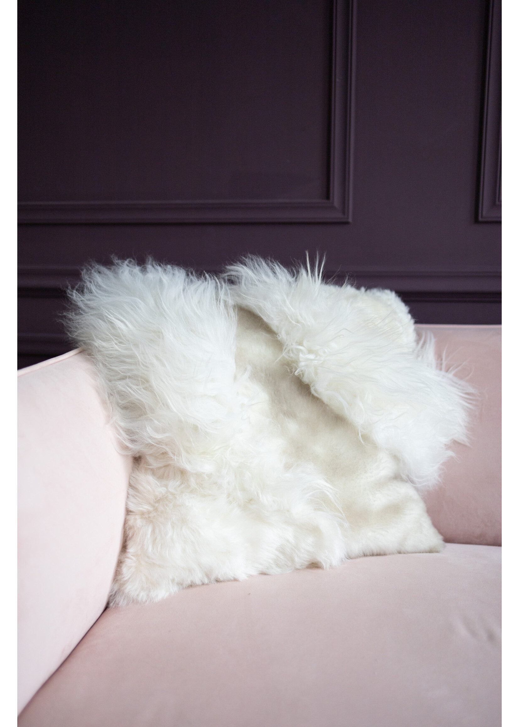 Van Buren sinds 1861 Melange sheepskin cushion - 50x50 cm