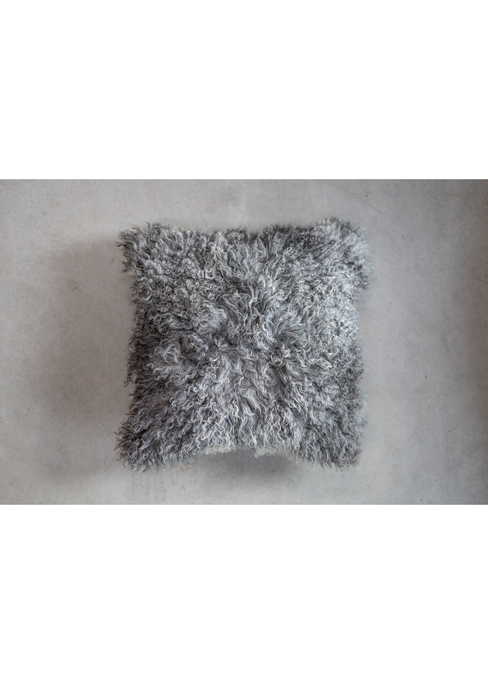 Van Buren sinds 1861 Coussin Tibet Gris Naturel - 45x45cm