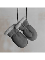 Van Buren sinds 1861 Lambskin mittens - Grey
