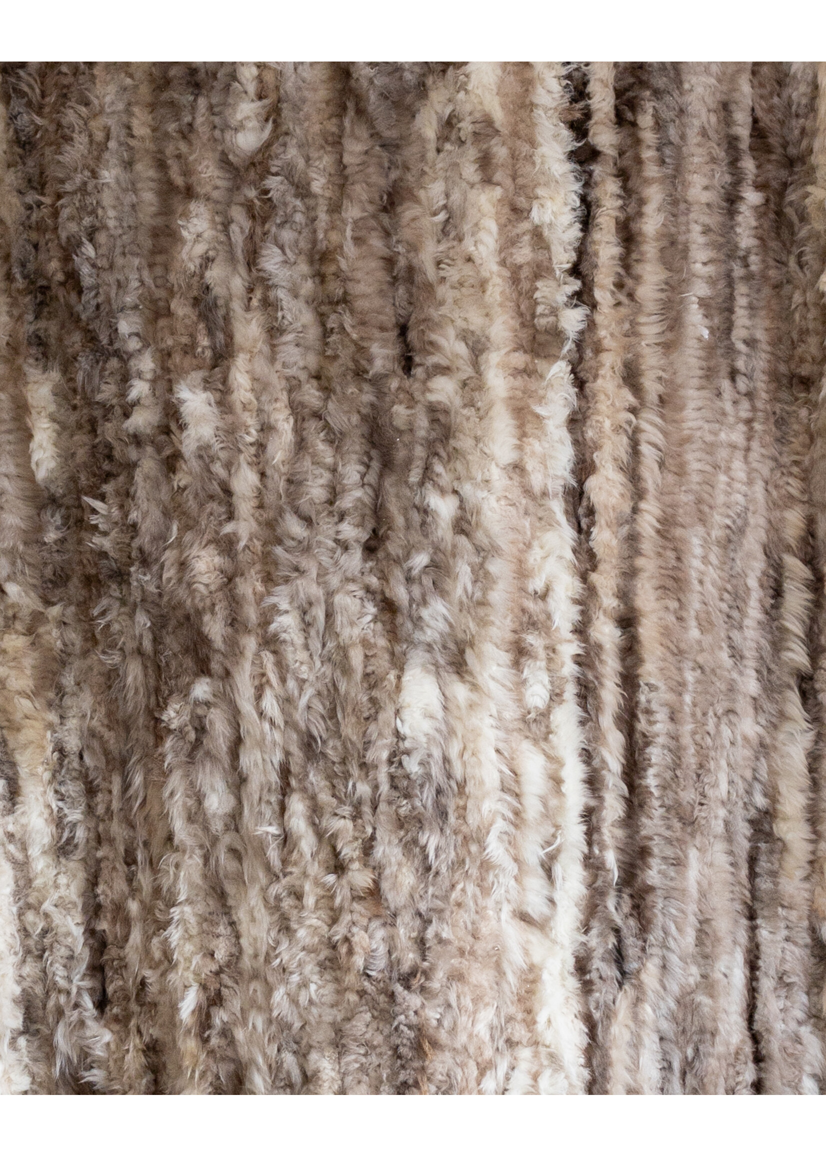 Van Buren Tapis en peau de mouton noué - 200x160cm