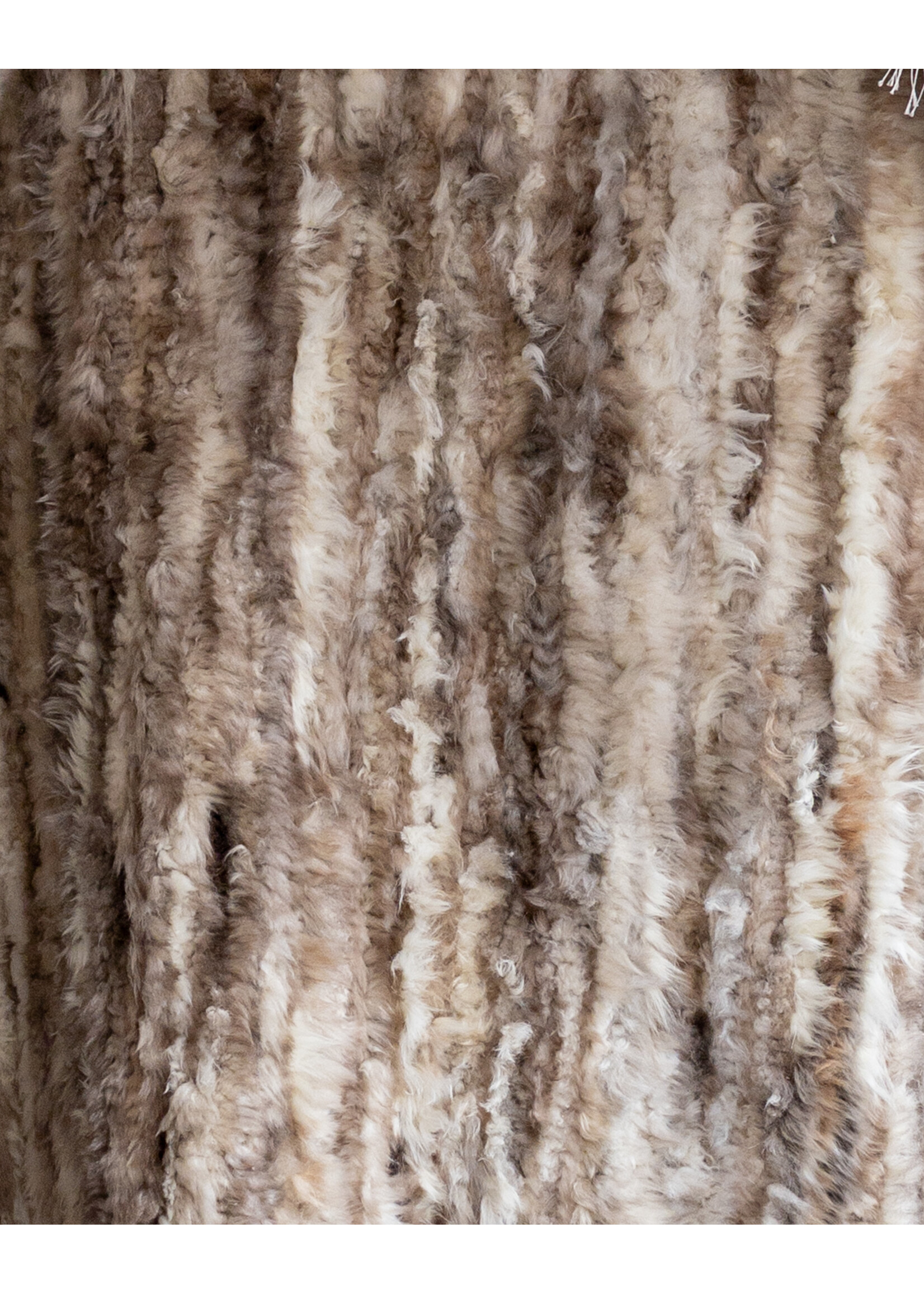 Van Buren Tapis en peau de mouton noué - 200x160cm