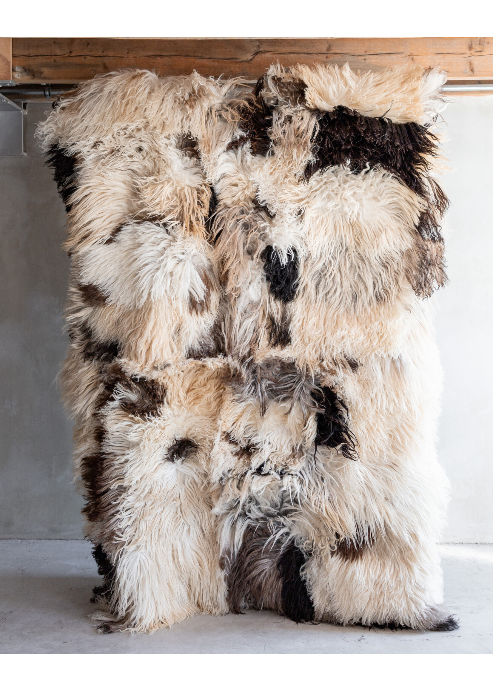 Van Buren sinds 1861 Curly sheepskin rug - 200x150cm - SKK-164
