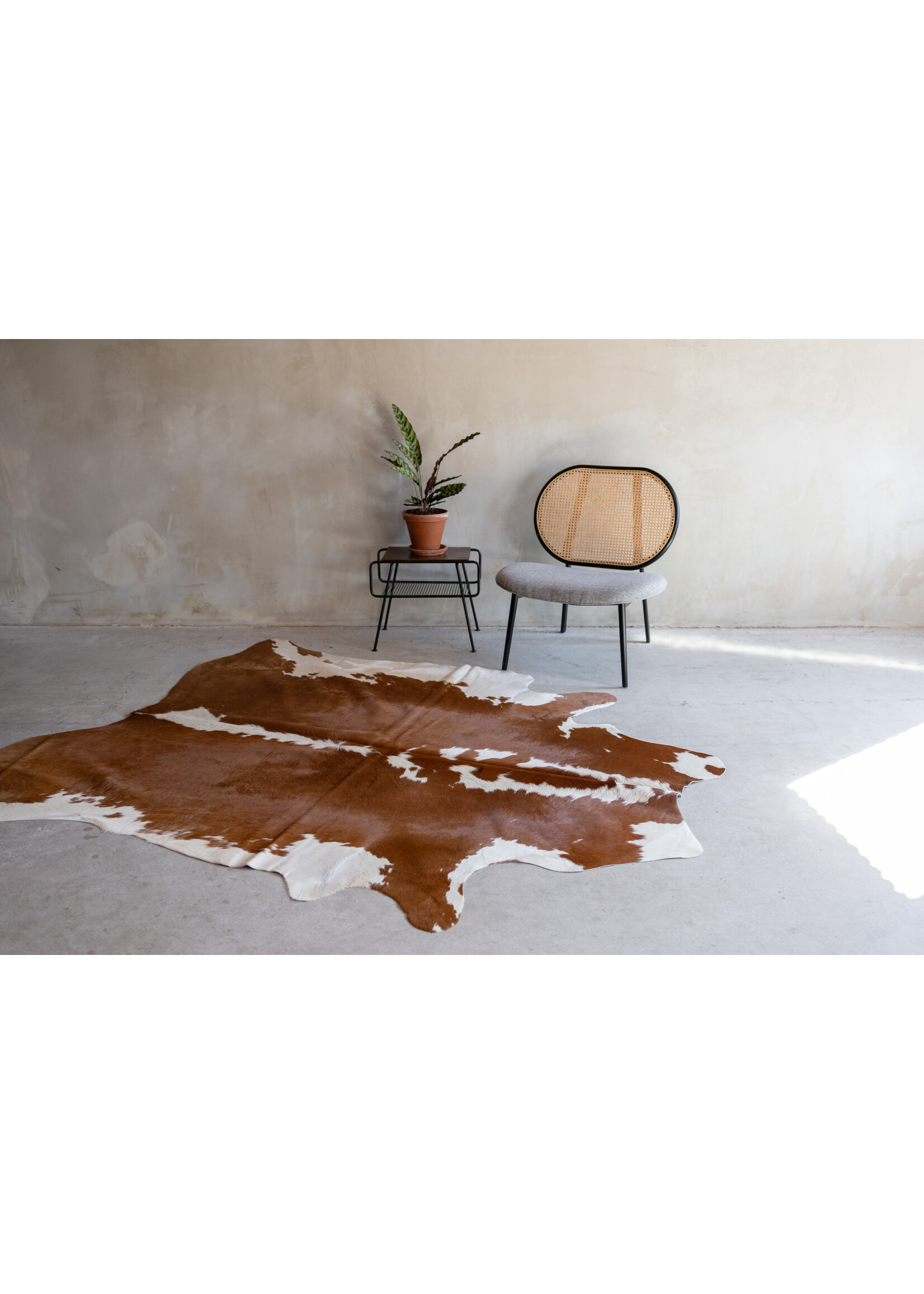 Van Buren sinds 1861 Cowhide red/white - 3-4m² - KH-023
