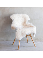 Van Buren sinds 1861 Sheepskin white uncombed - 125x66cm - SVV-332