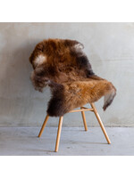 Van Buren sinds 1861 Flamed brown sheepskin XL - 110x63cm - SVV-307