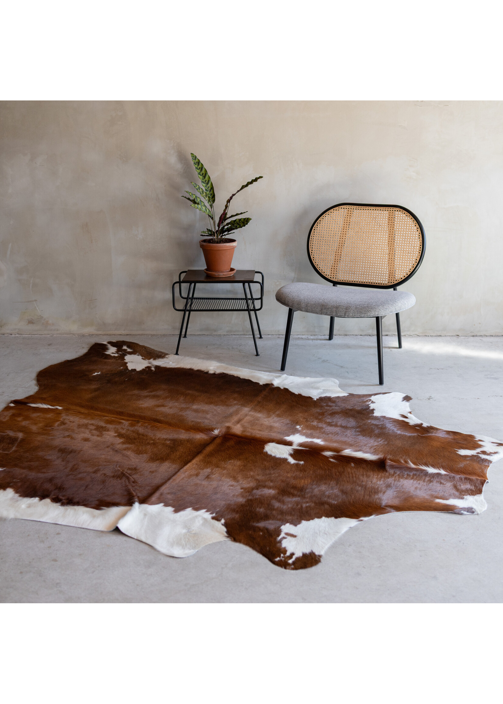 Van Buren sinds 1861 Cowhide red/white - 3-4m² - KH-024