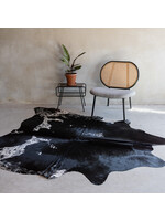 Van Buren sinds 1861 Cowhide black/white - 3-4m² - KH-031