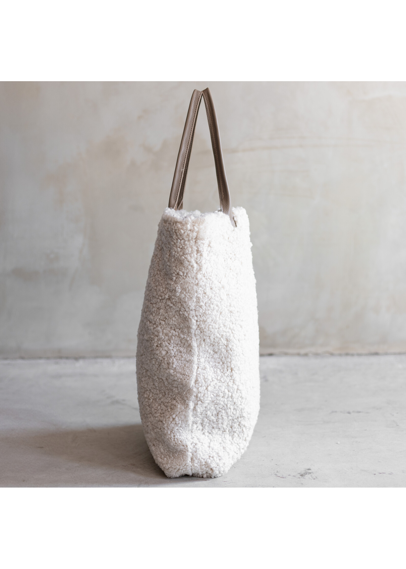 Van Buren sinds 1861 Schaffell-Shopper - XXL Crossbreed tasche Claudia