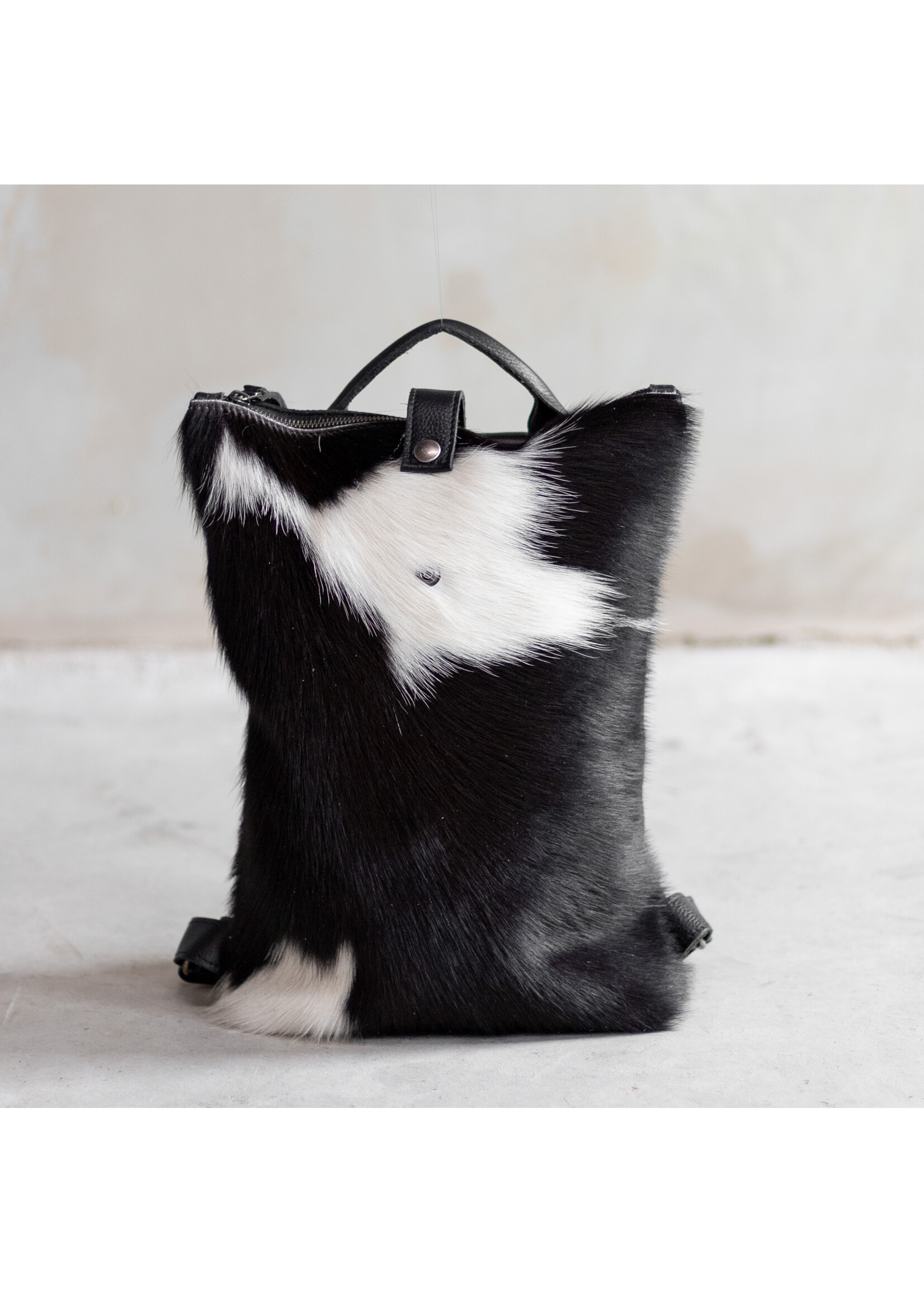 Van Buren sinds 1861 Backpack Sandra - Black and white