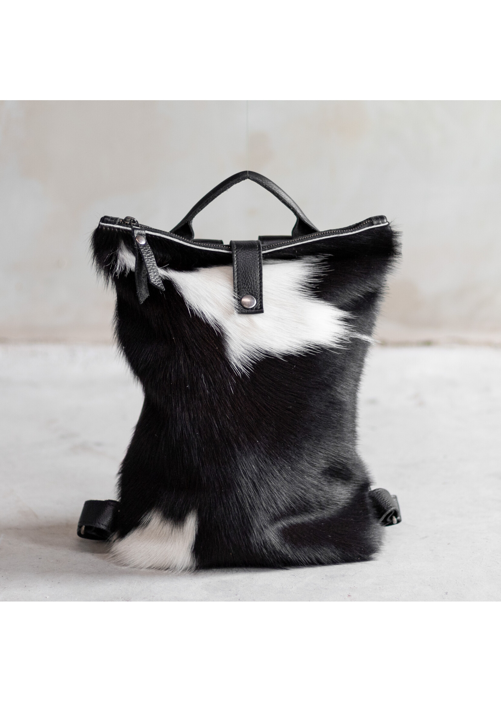 Van Buren sinds 1861 Backpack Sandra - Black and white