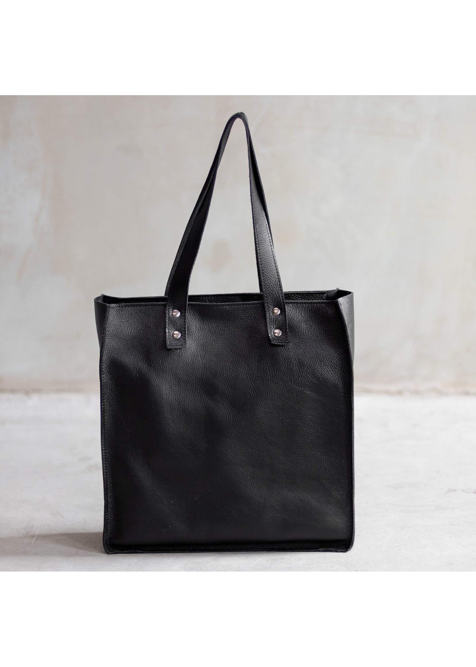 Van Buren sinds 1861 Shopper - Zwart leder