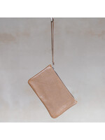 Van Buren sinds 1861 Koeienhuid clutch - Zand leder