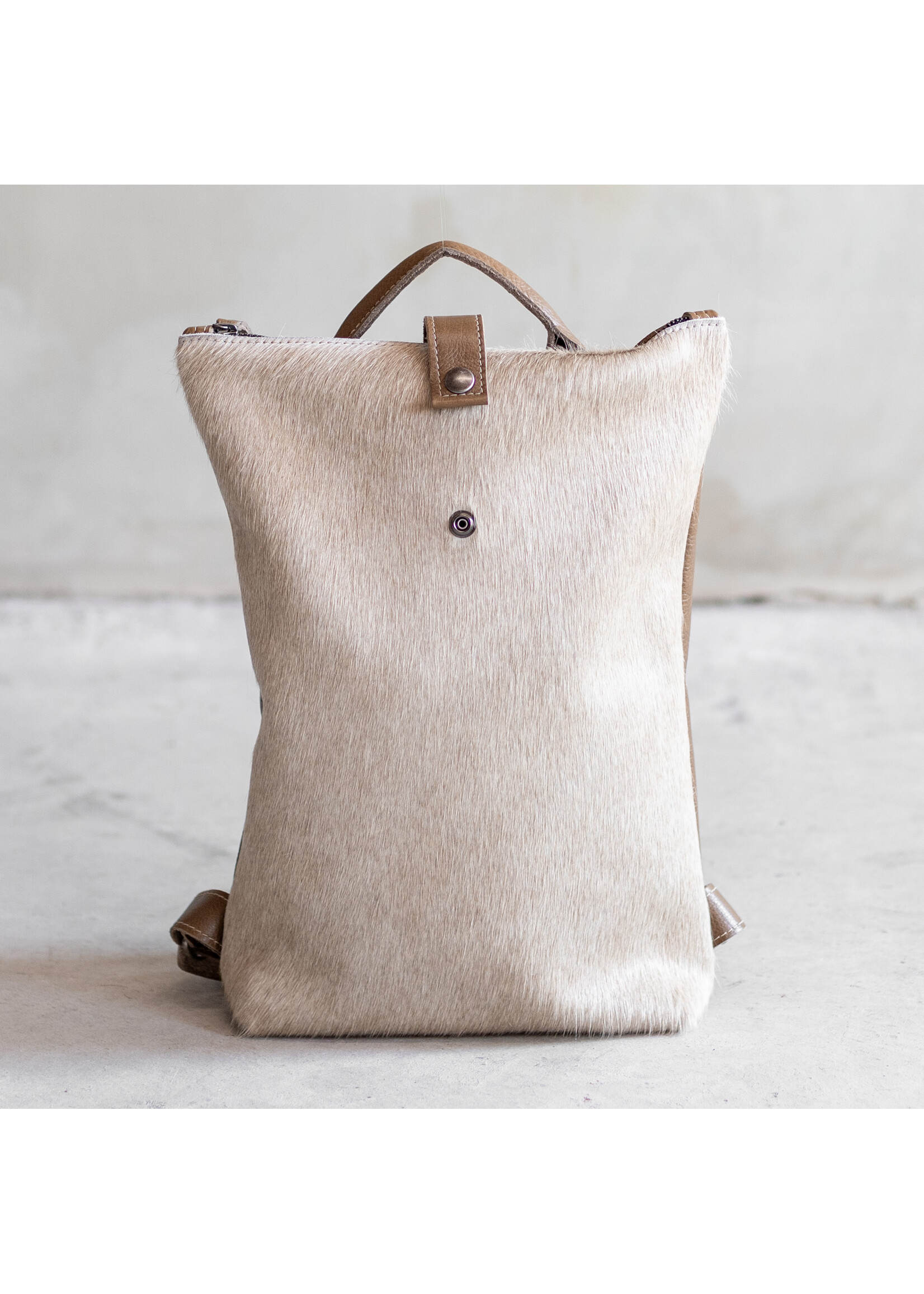 Van Buren sinds 1861 Backpack Sandra - Champagne