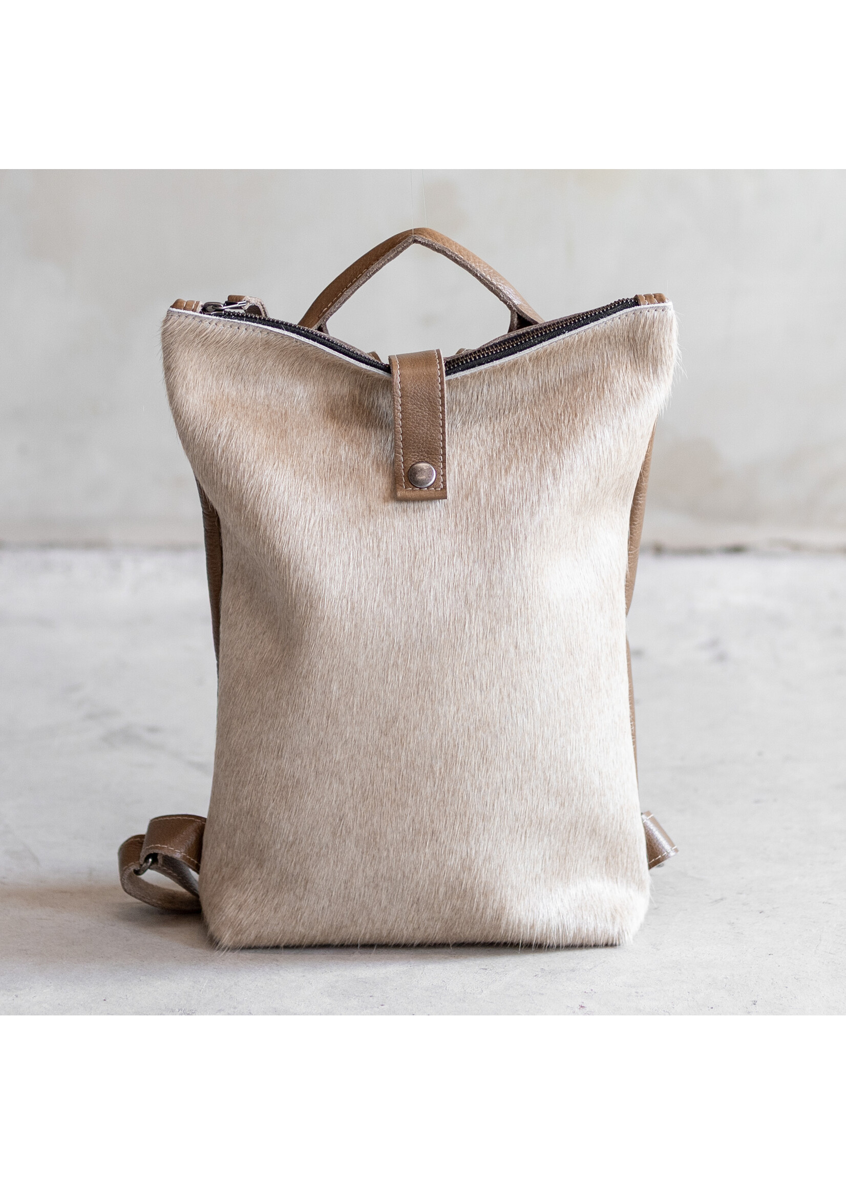 Van Buren sinds 1861 Backpack Sandra - Champagne