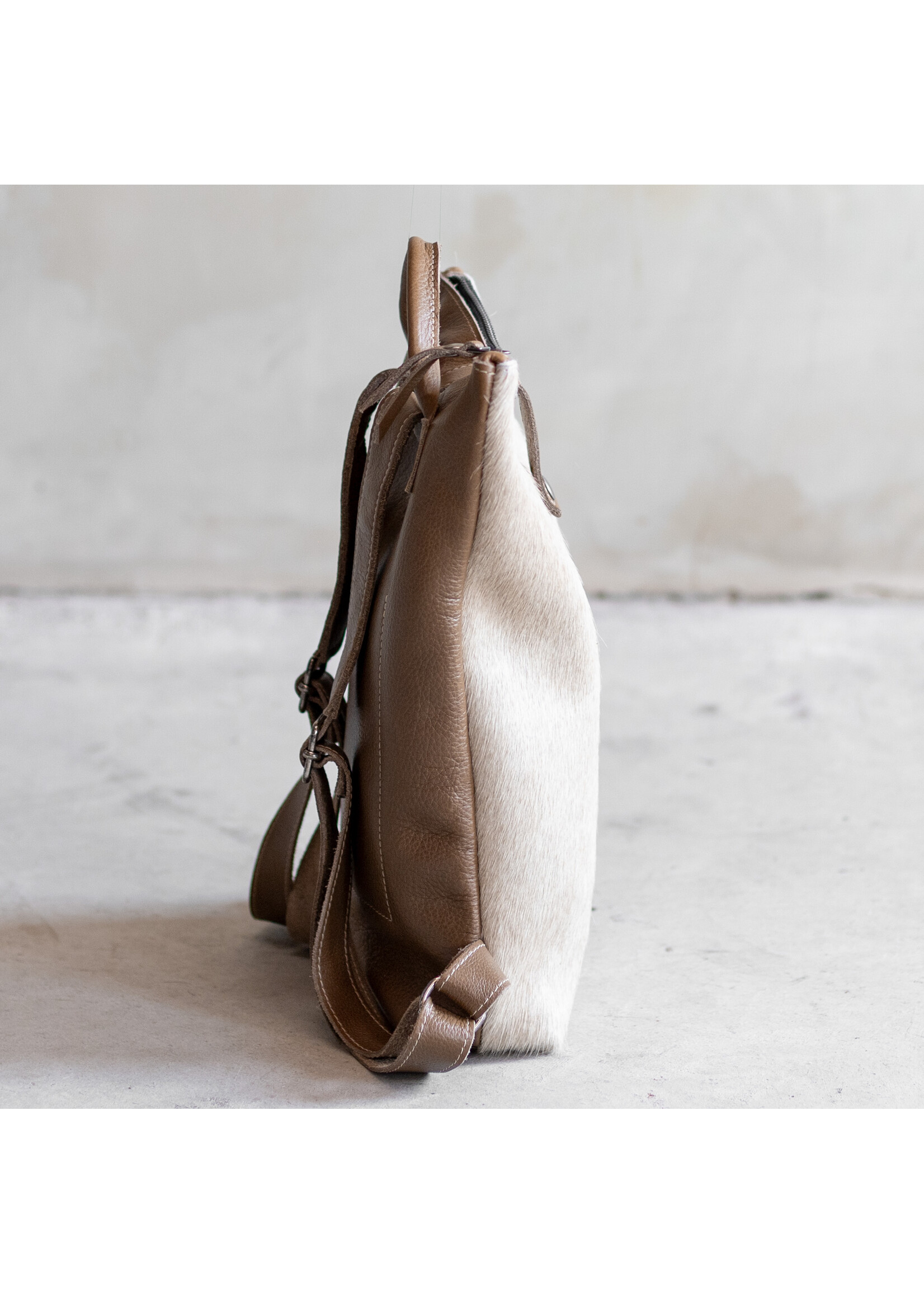 Van Buren sinds 1861 Backpack Sandra - Champagne