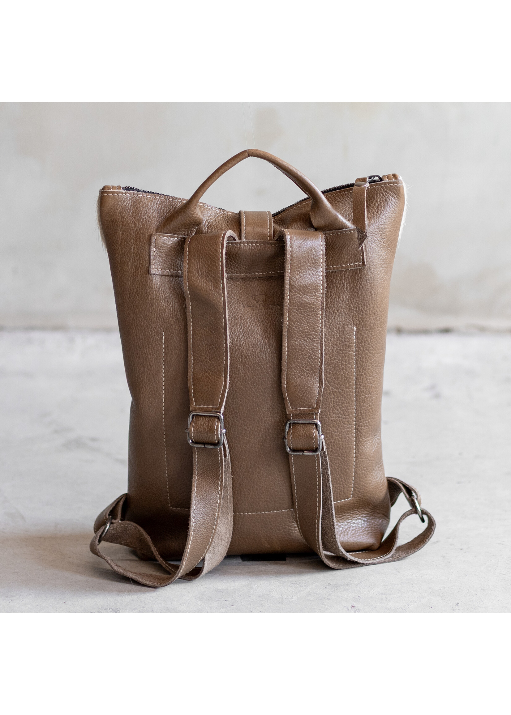 Van Buren sinds 1861 Backpack Sandra - Champagne