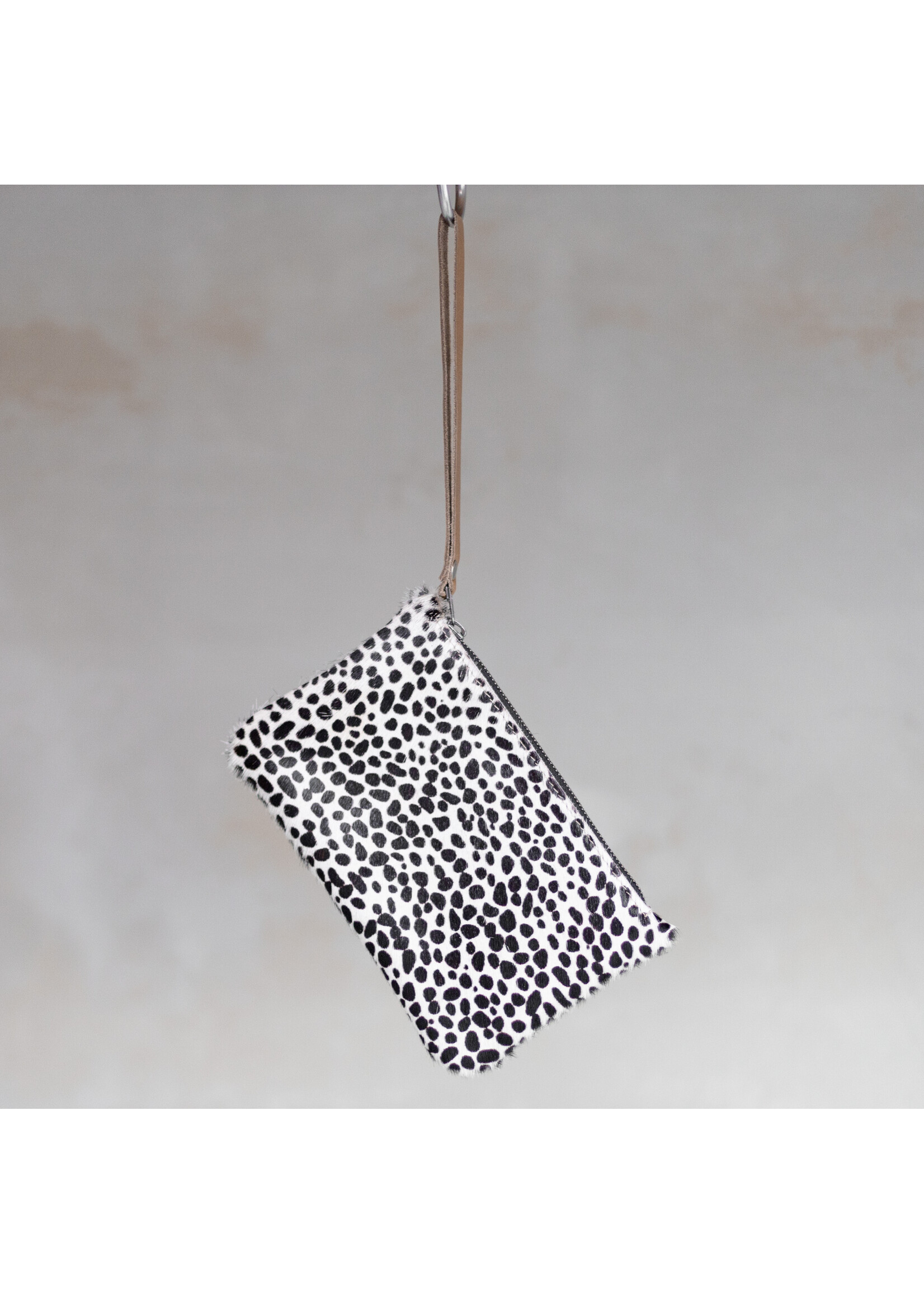 Van Buren sinds 1861 Koeienhuid clutch - Mini dalmatiër