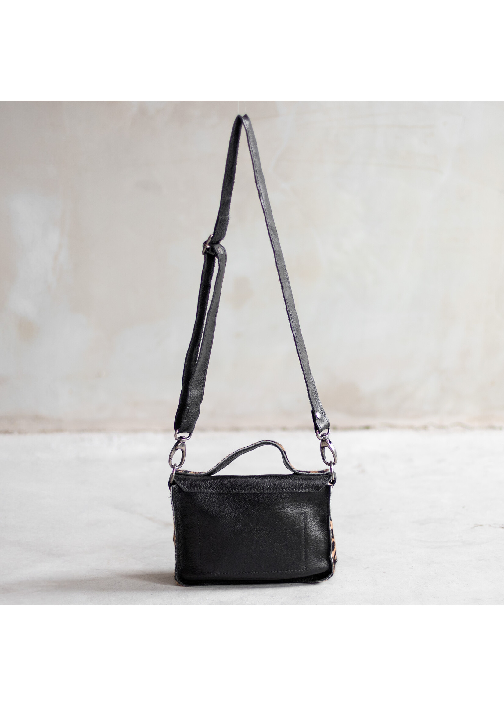 Van Buren sinds 1861 Bag Maren - Black/Panter side