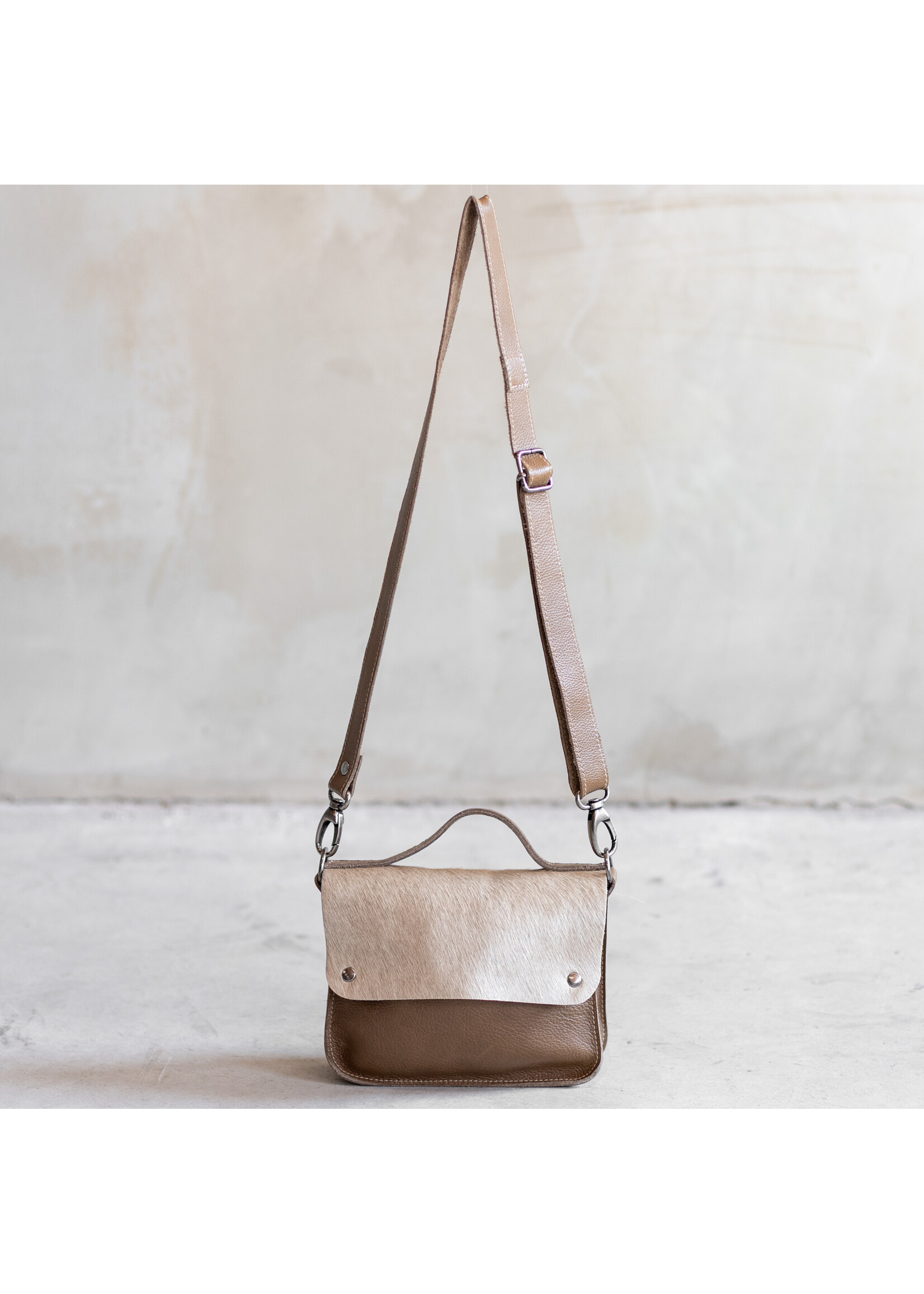 Van Buren sinds 1861 Bag Maren - Champagne front