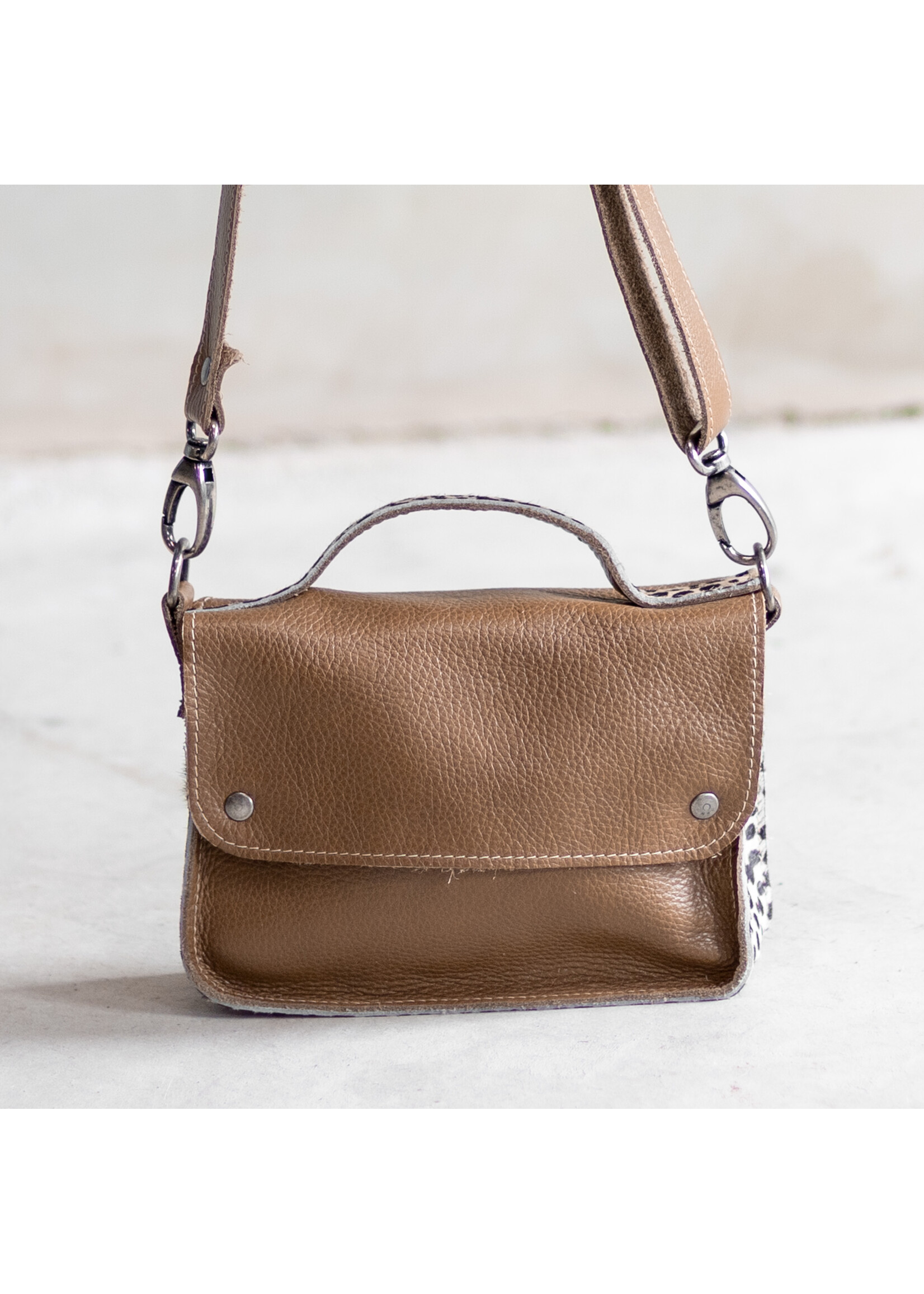 Van Buren sinds 1861 Bag Maren - Sand/mini Dalmatian side