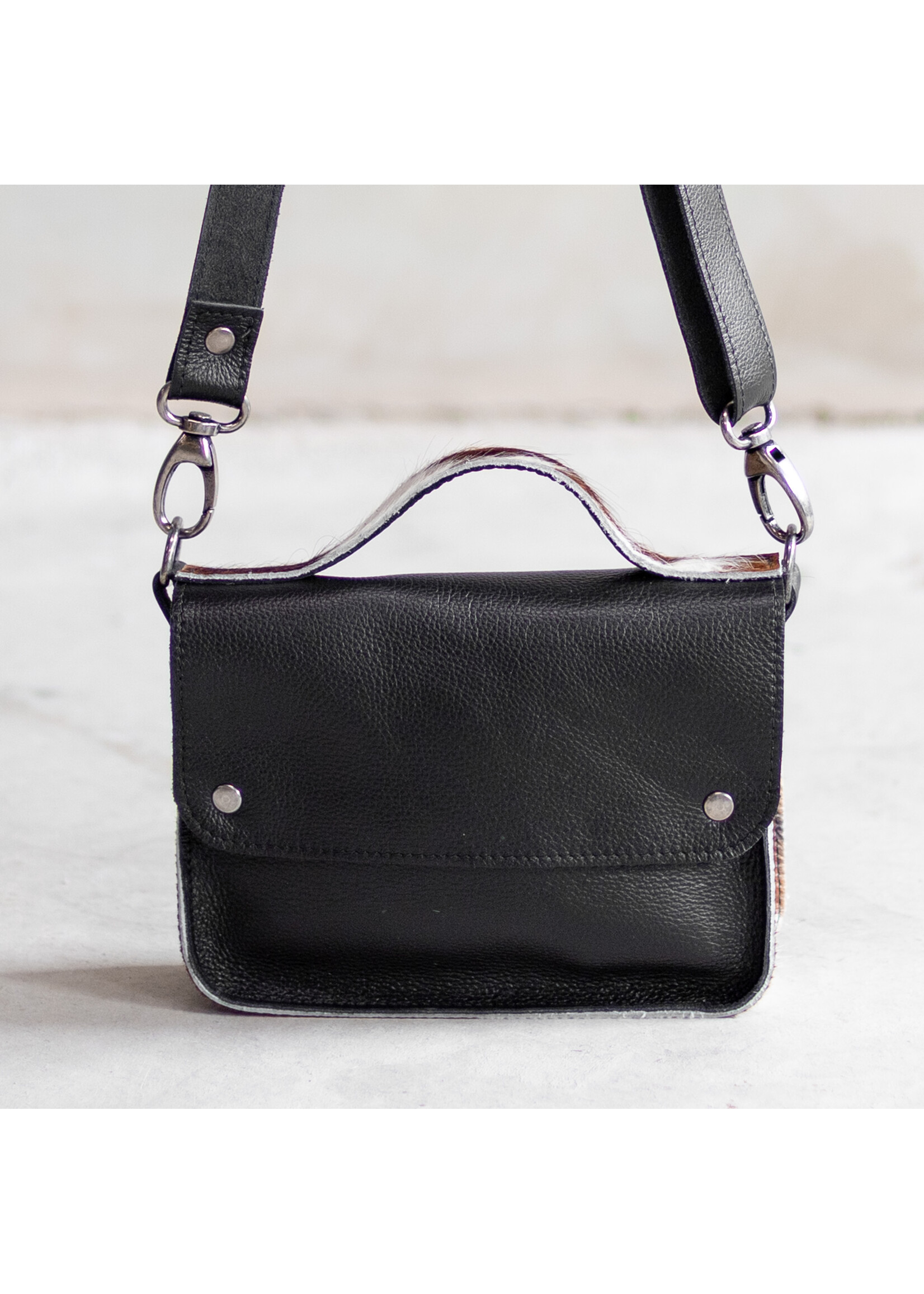 Van Buren sinds 1861 Bag Maren - Black and white side