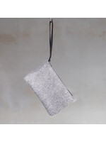Van Buren sinds 1861 Koeienhuid clutch - Grijs