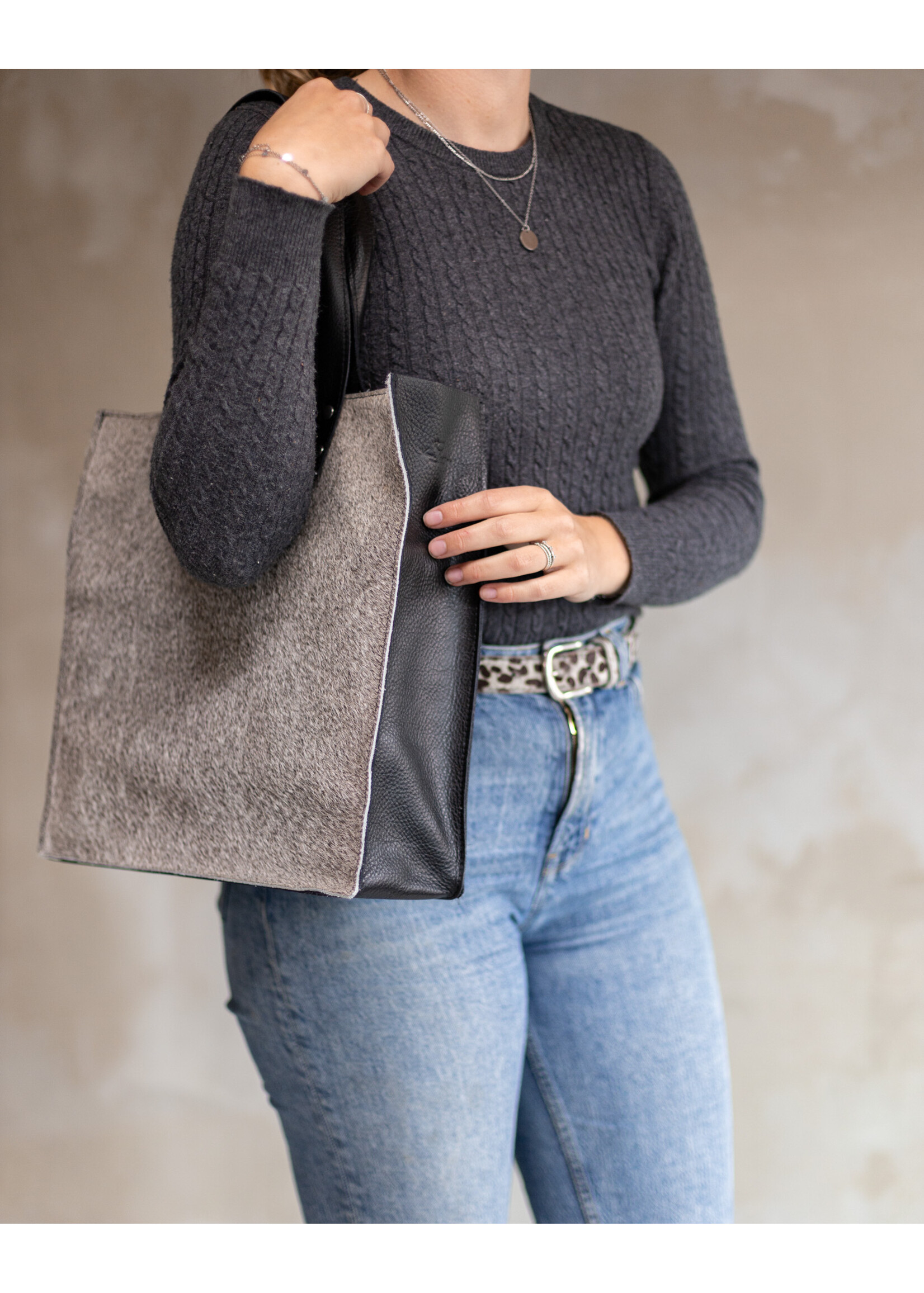 Van Buren sinds 1861 Shopper - Grijs