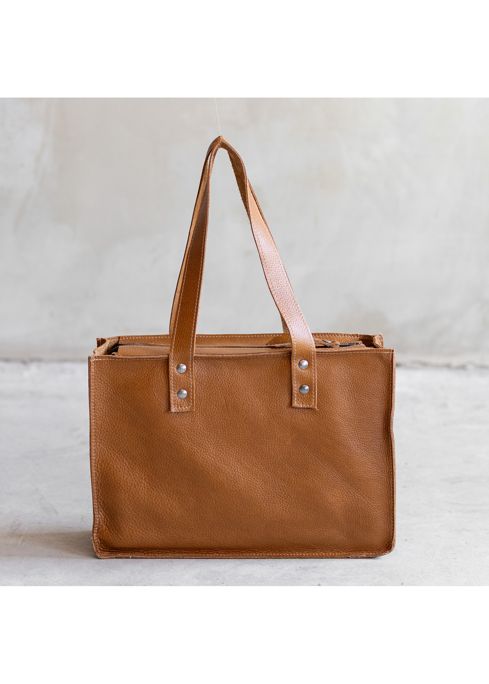 Van Buren sinds 1861 Handbag - Cognac leather