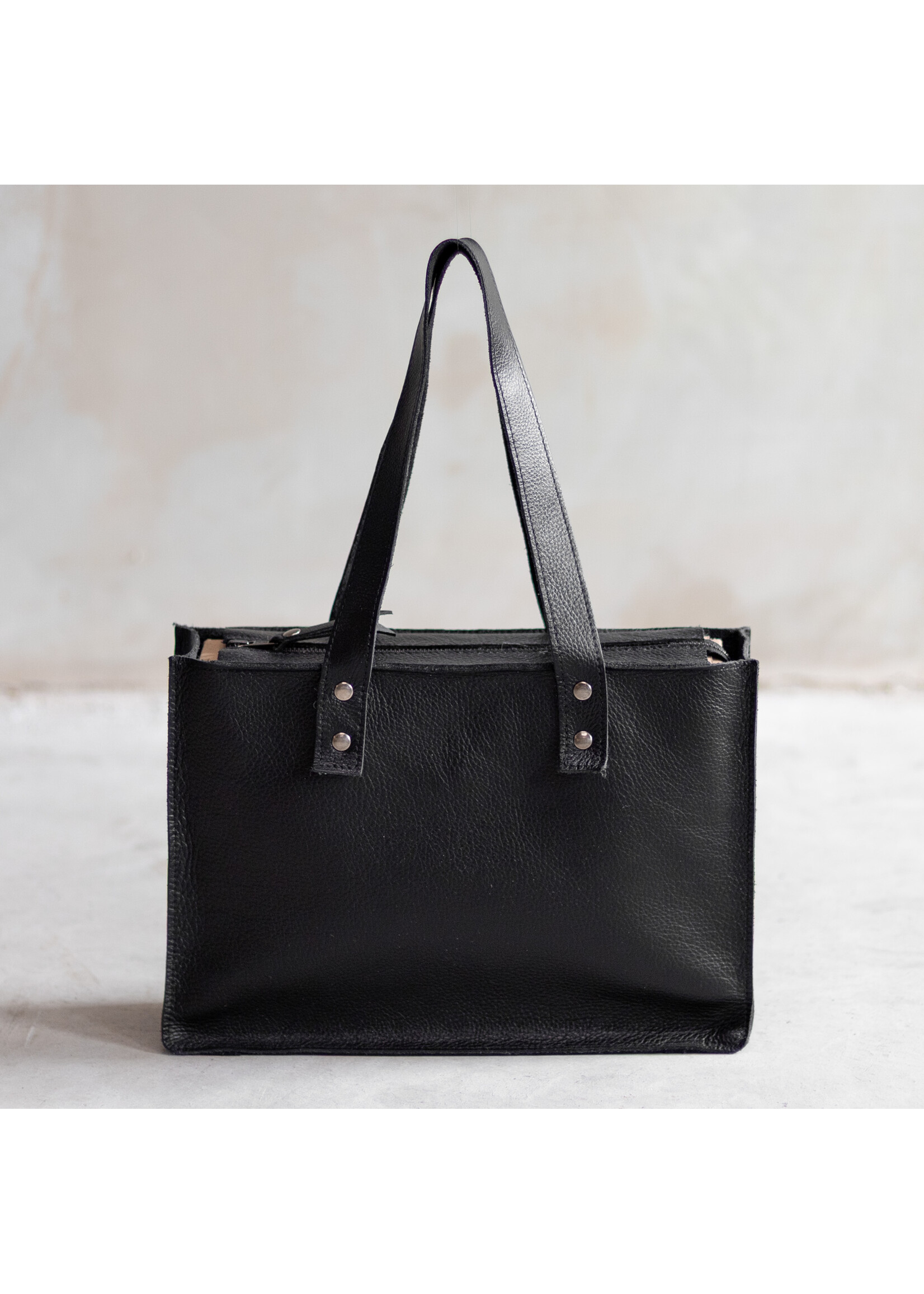 Van Buren sinds 1861 Handtas  - Zwart leder
