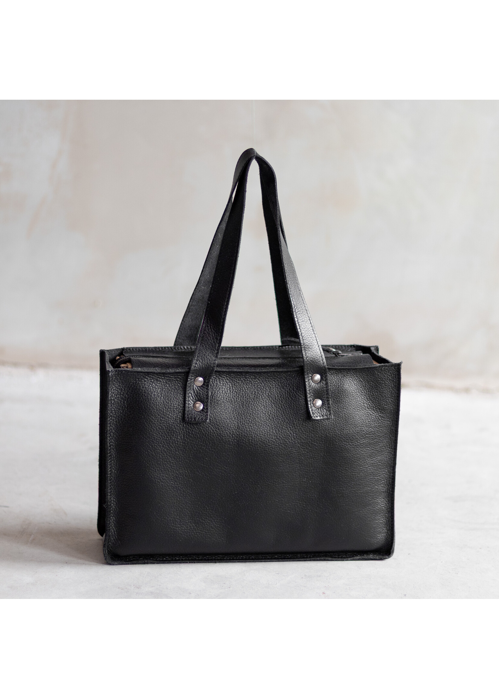 Van Buren sinds 1861 Handbag - Black leather
