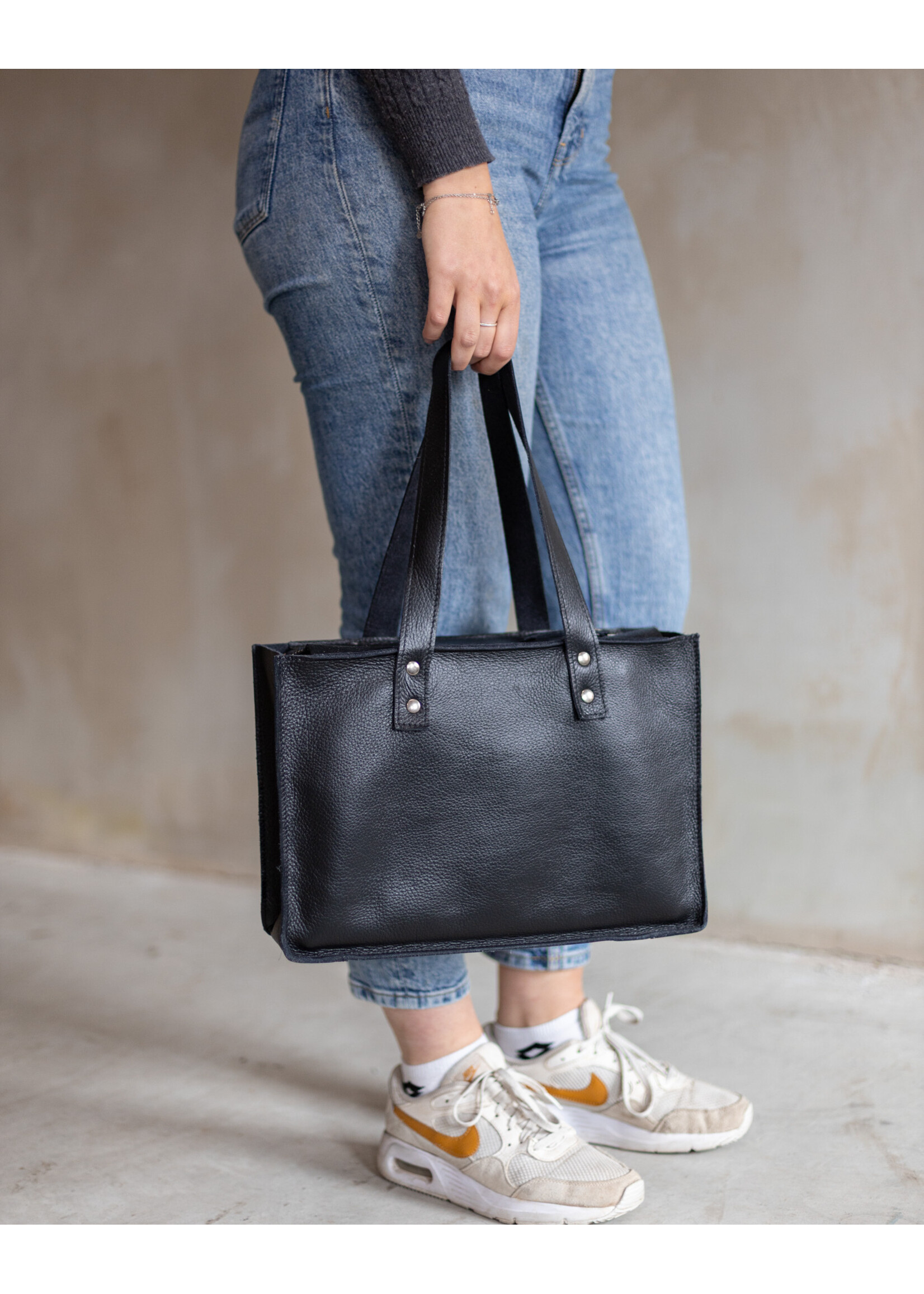Van Buren sinds 1861 Handbag - Black leather