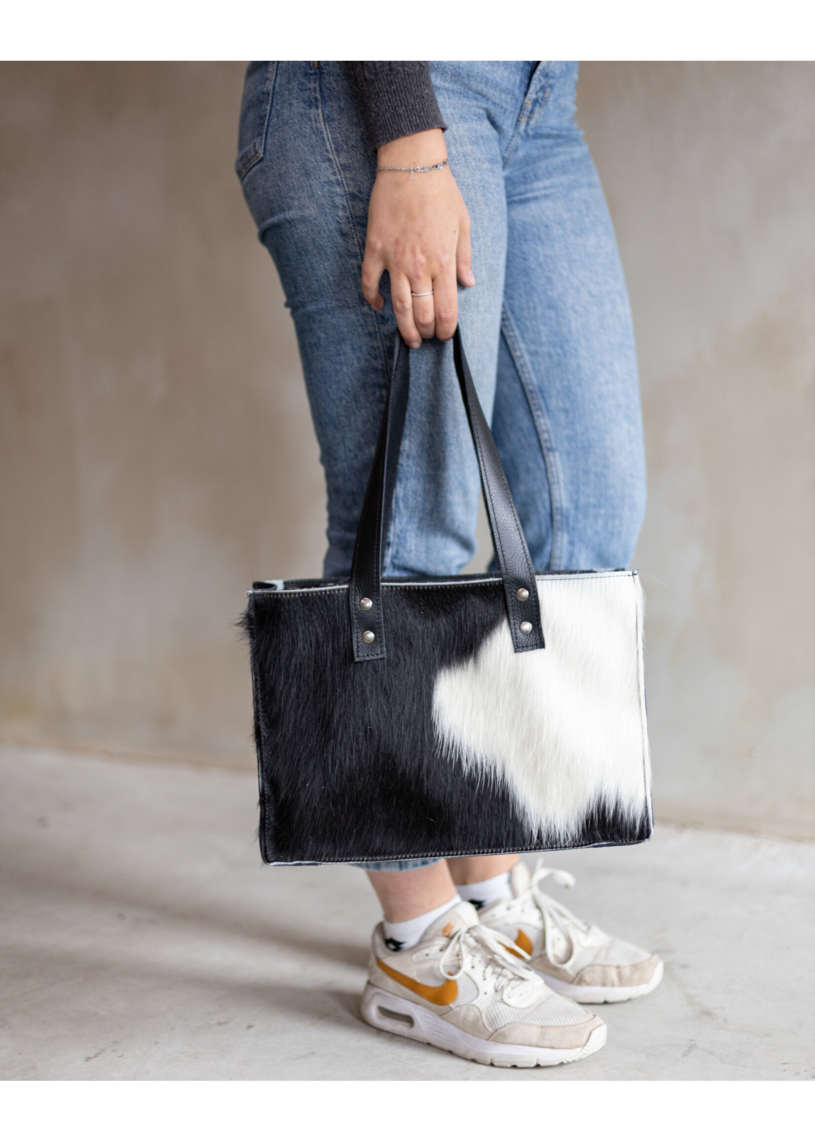 Van Buren sinds 1861 Handbag - Black and white