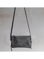 Van Buren sinds 1861 Crossbody clutch leder - Zwart leder