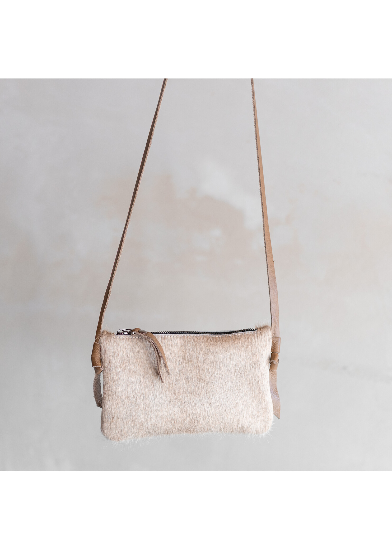 Van Buren sinds 1861 Crossbody clutch - Champagne
