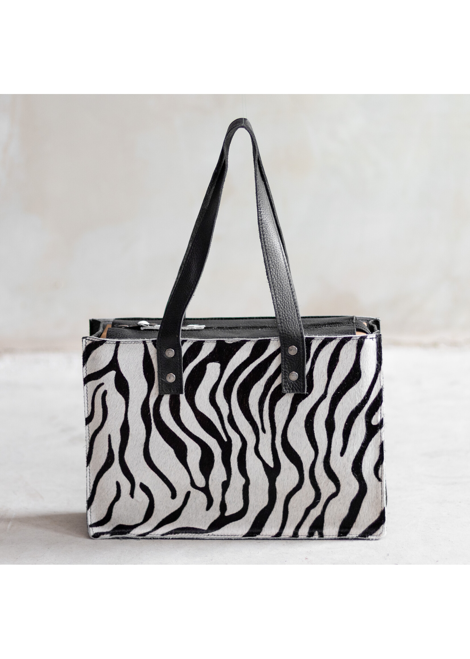 Van Buren sinds 1861 Handtas - Zebra