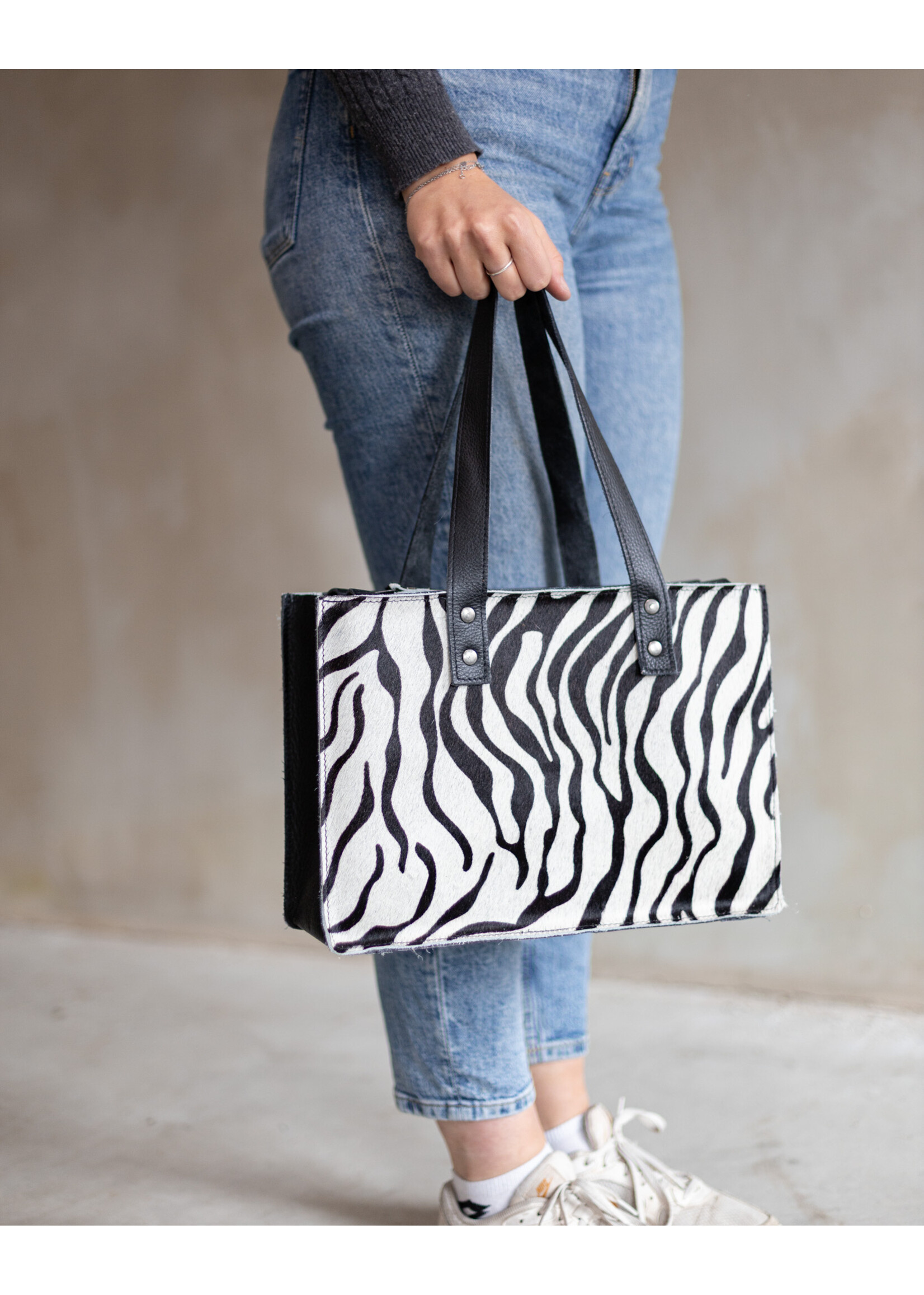 Van Buren sinds 1861 Handtas - Zebra