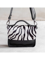 Van Buren sinds 1861 Tas Maren - Zwart/Zebra front