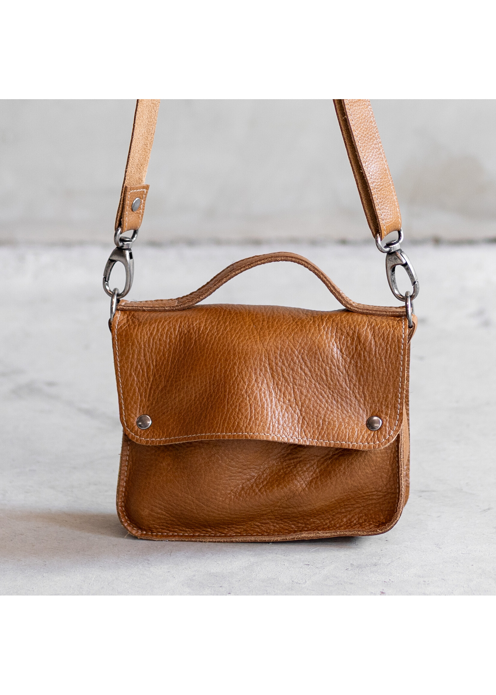 Van Buren sinds 1861 Tas Maren - Cognac leder