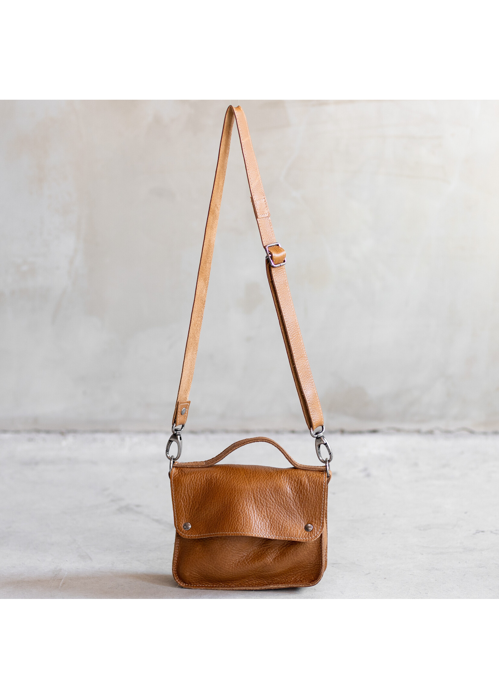 Van Buren sinds 1861 Tas Maren - Cognac leder