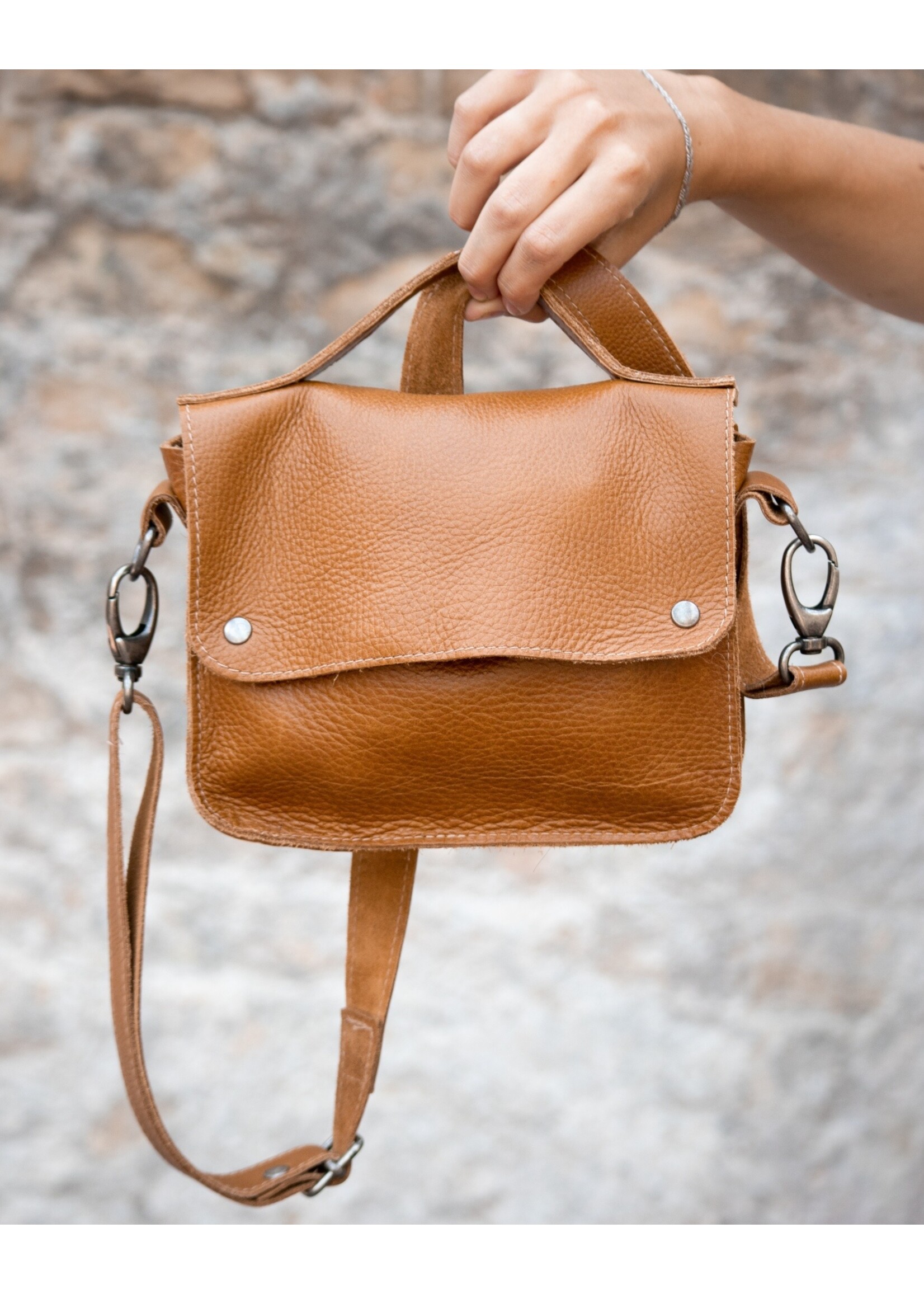 Van Buren sinds 1861 Tas Maren - Cognac leder