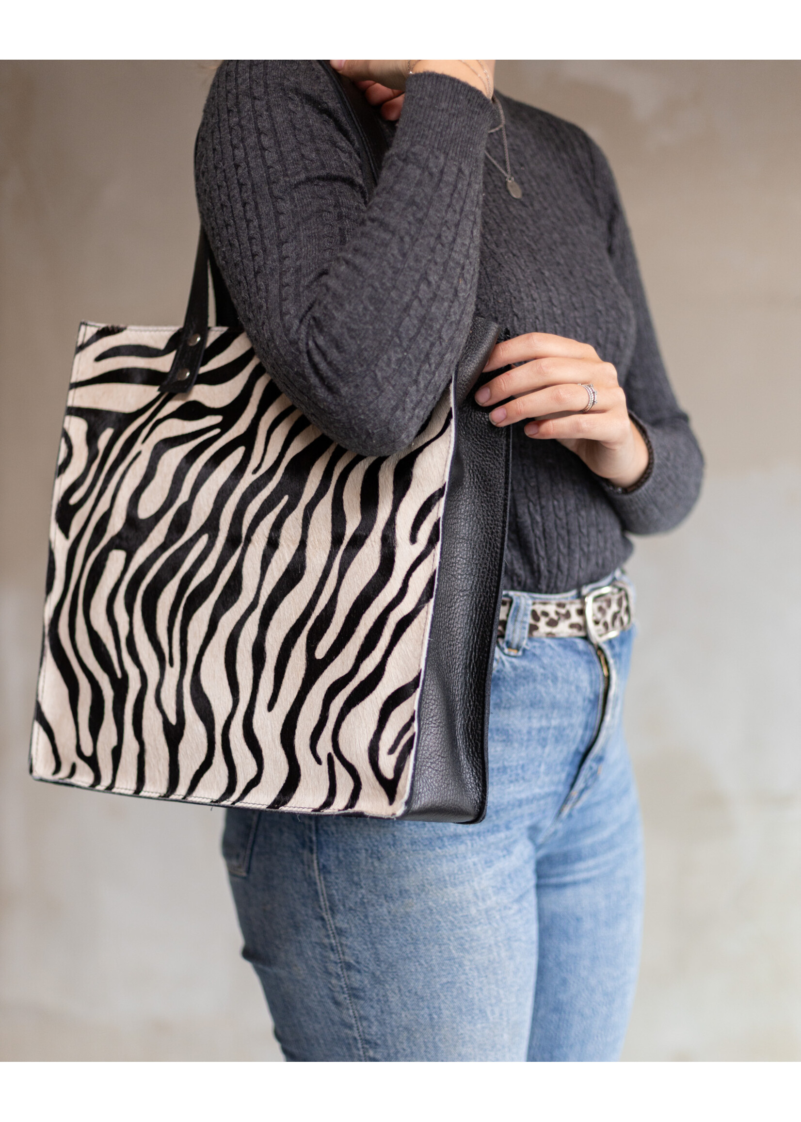 Van Buren sinds 1861 Shopper - Zebra