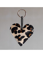 Van Buren sinds 1861 Sleutelhanger hart gevuld - Panter