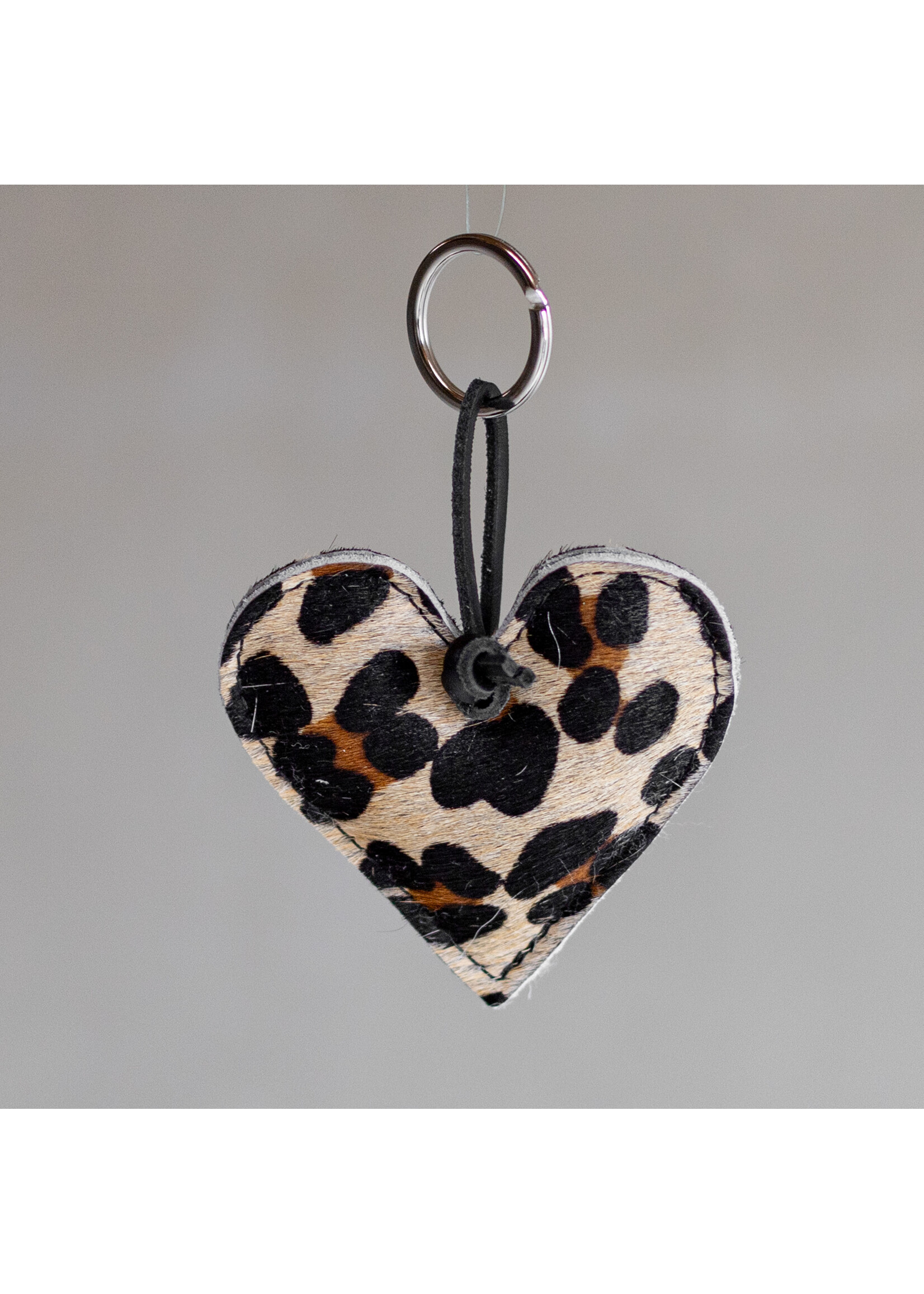Van Buren sinds 1861 Sleutelhanger hart gevuld - Panter