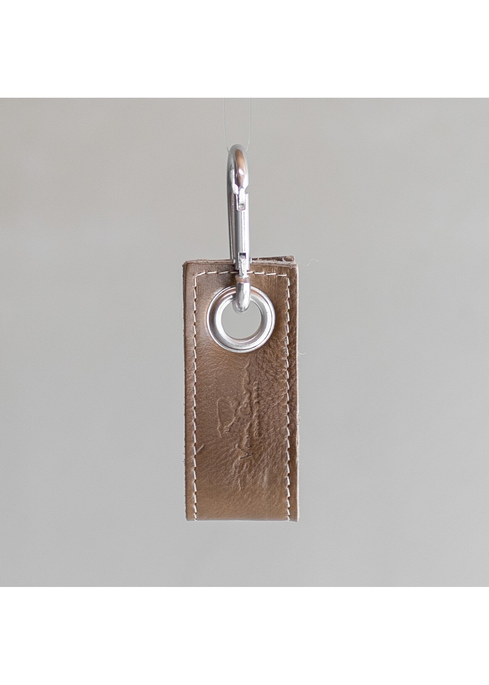 Van Buren sinds 1861 Sleutelhanger - Zand leder