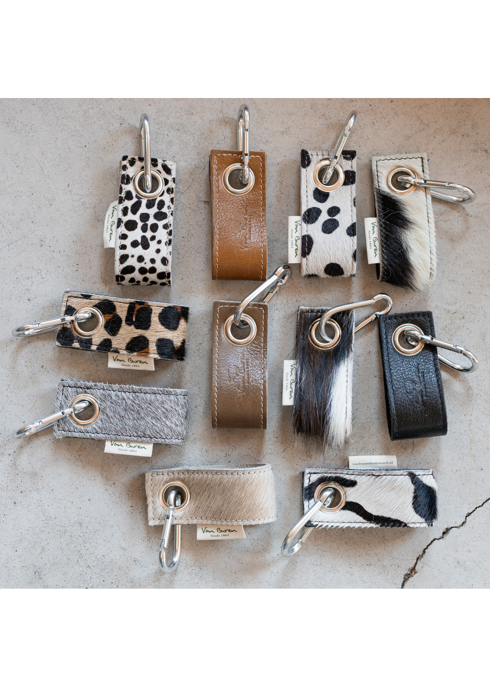 Van Buren sinds 1861 Sleutelhanger - Zebra
