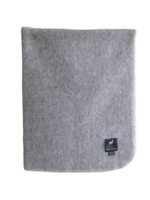 Van Buren sinds 1861 Cradle blanket alpaca wool - Light Grey