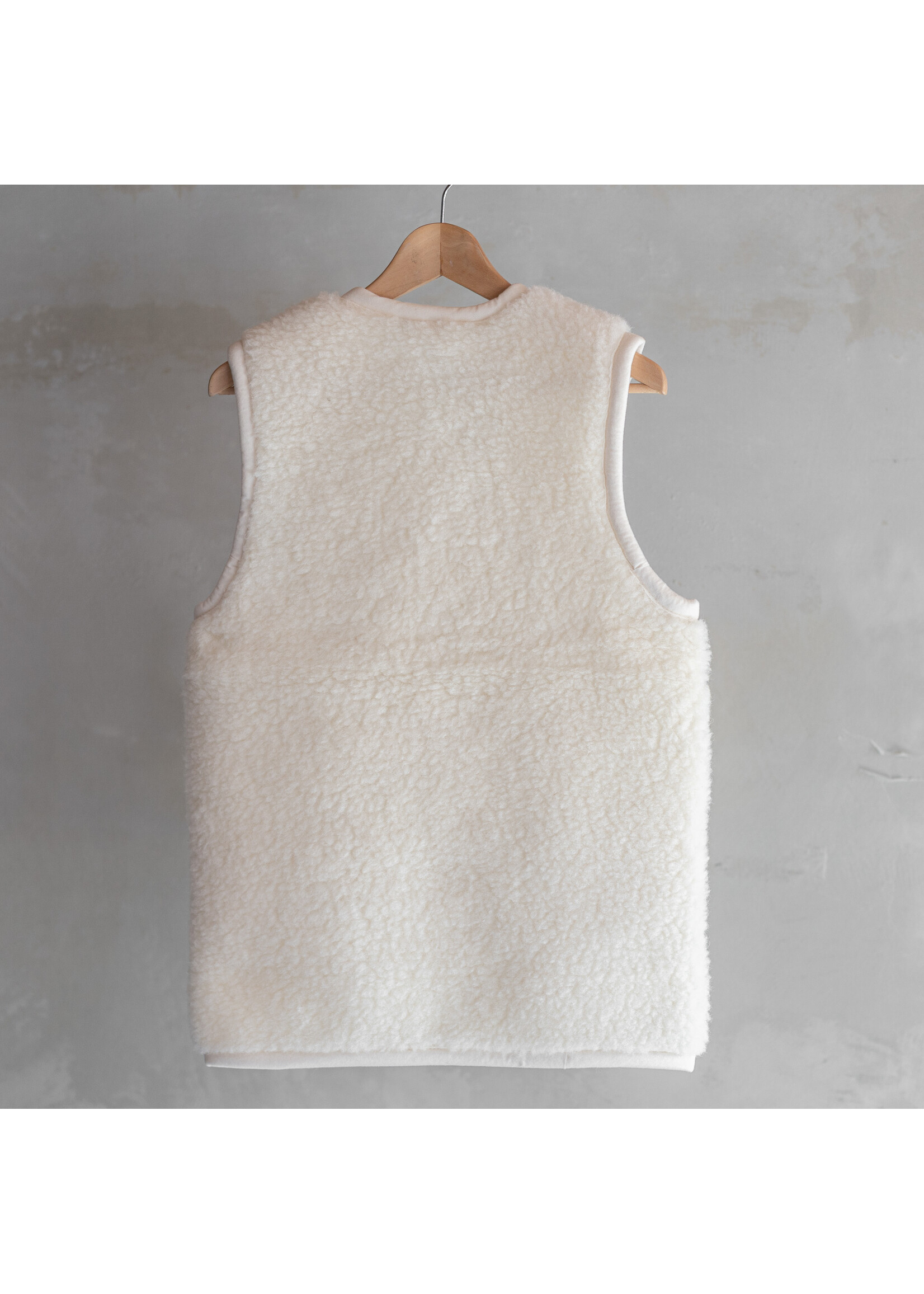 Van Buren sinds 1861 Wollen bodywarmer Taru - Off-White - XL