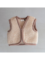 Van Buren sinds 1861 Wollen babybodywarmer Nilo Camel - XS / 74-92