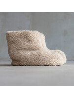 Van Buren sinds 1861 Chaussons en laine Sami - Beige